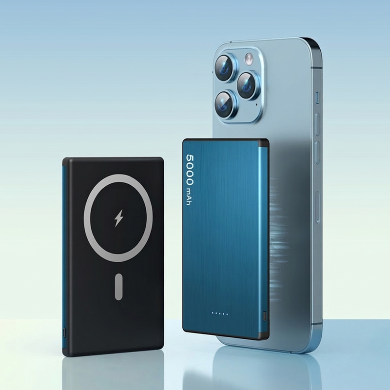 ⏳Begrenzte Zeit 50% Rabatt💥5000mAh Schnellladung Ultradünne Magnetische Powerbank