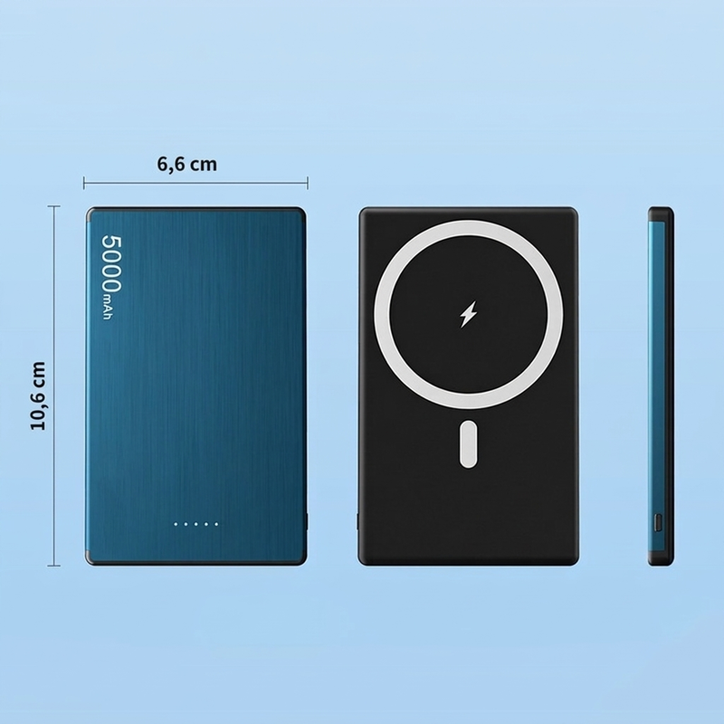 ⏳Begrenzte Zeit 50% Rabatt💥5000mAh Schnellladung Ultradünne Magnetische Powerbank