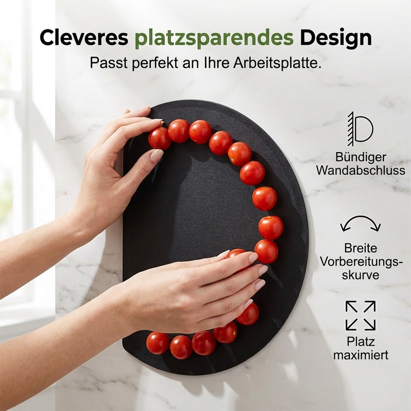 ⏳Begrenzte Zeit 50% Rabatt💥Flexibles D-förmiges Schneidebrett aus TPU