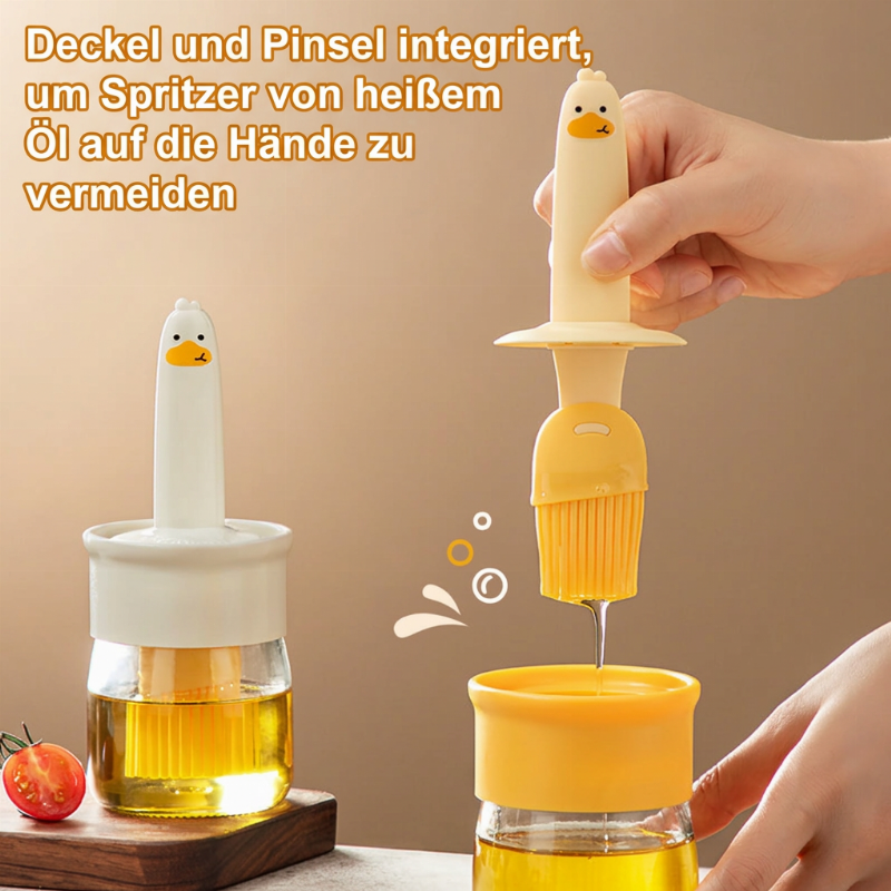 ⏳Begrenzte Zeit 50% Rabatt💥Silikonölpinsel mit Glasflasche