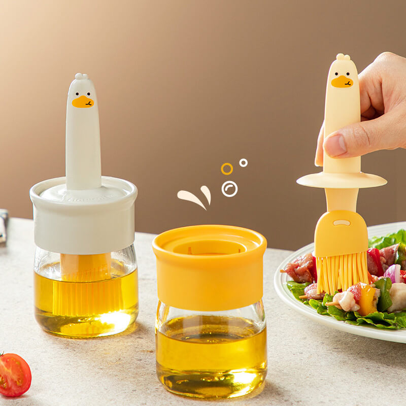⏳Begrenzte Zeit 50% Rabatt💥Silikonölpinsel mit Glasflasche