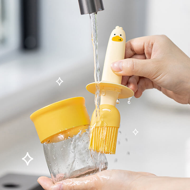 ⏳Begrenzte Zeit 50% Rabatt💥Silikonölpinsel mit Glasflasche