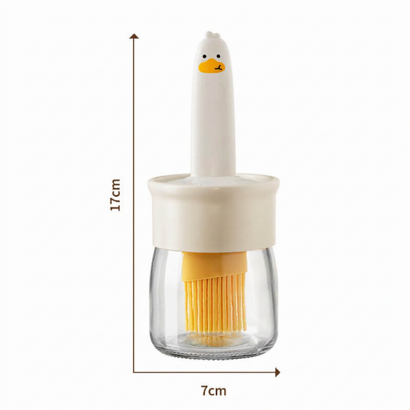 ⏳Begrenzte Zeit 50% Rabatt💥Silikonölpinsel mit Glasflasche