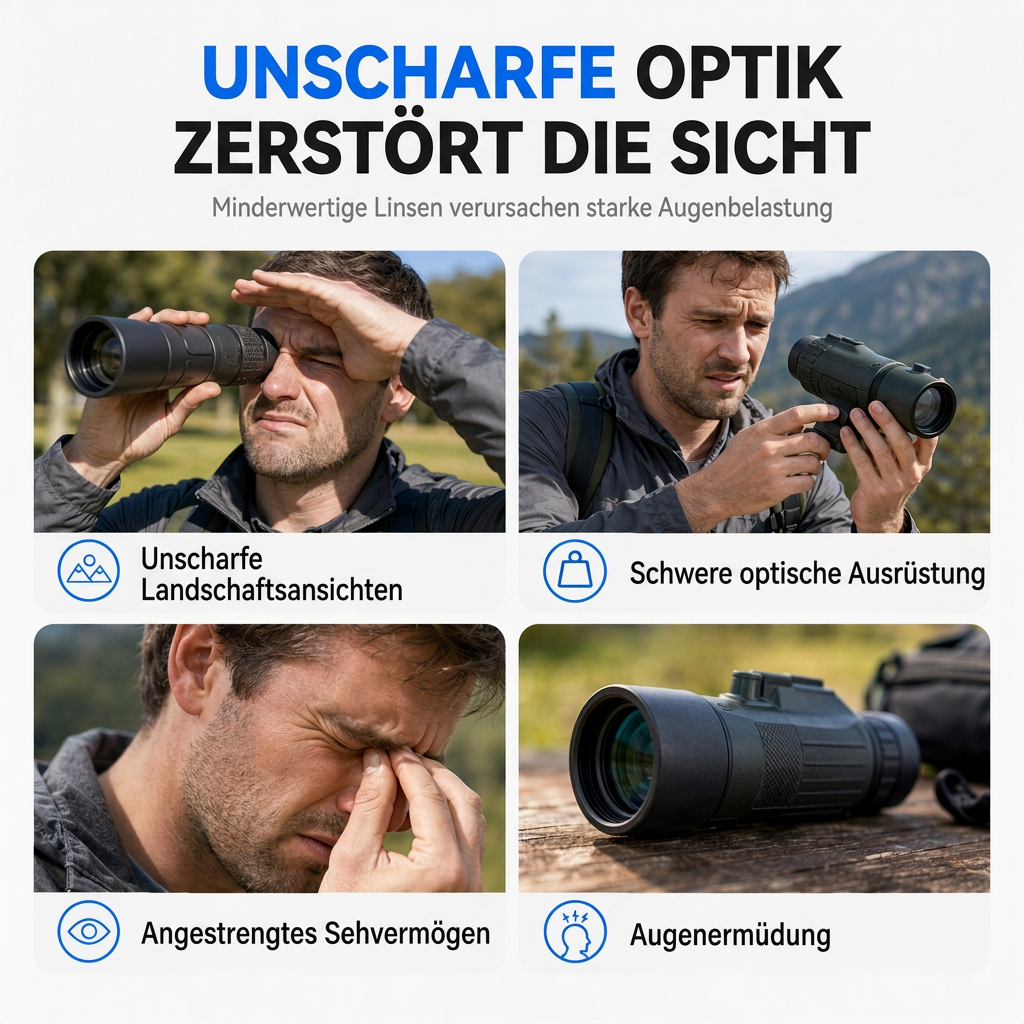 ⏳Begrenzte Zeit 50% Rabatt💥7x18 tragbares Monokular-Teleskop mit Fadenabstands-Teilungsskala für Golf, Besichtigungen und Sportveranstaltungen