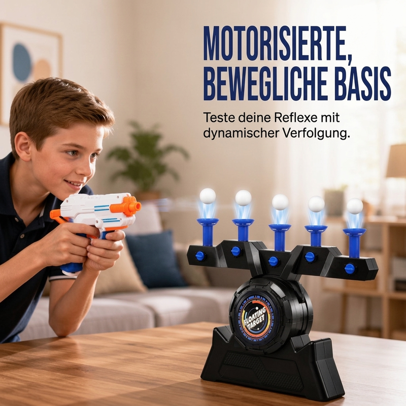 ⏳Begrenzte Zeit 50% Rabatt💥Elektrisches schwebendes Ball-Schießziel-Spielzeug mit USB-Stromversorgung