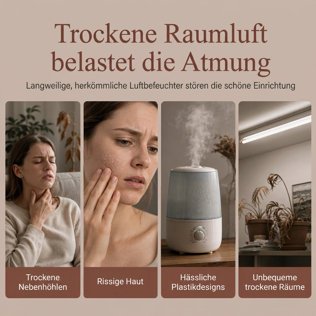⏳Begrenzte Zeit 50% Rabatt💥Retro-Zug Ultraschall-Luftbefeuchter mit Fernbedienung