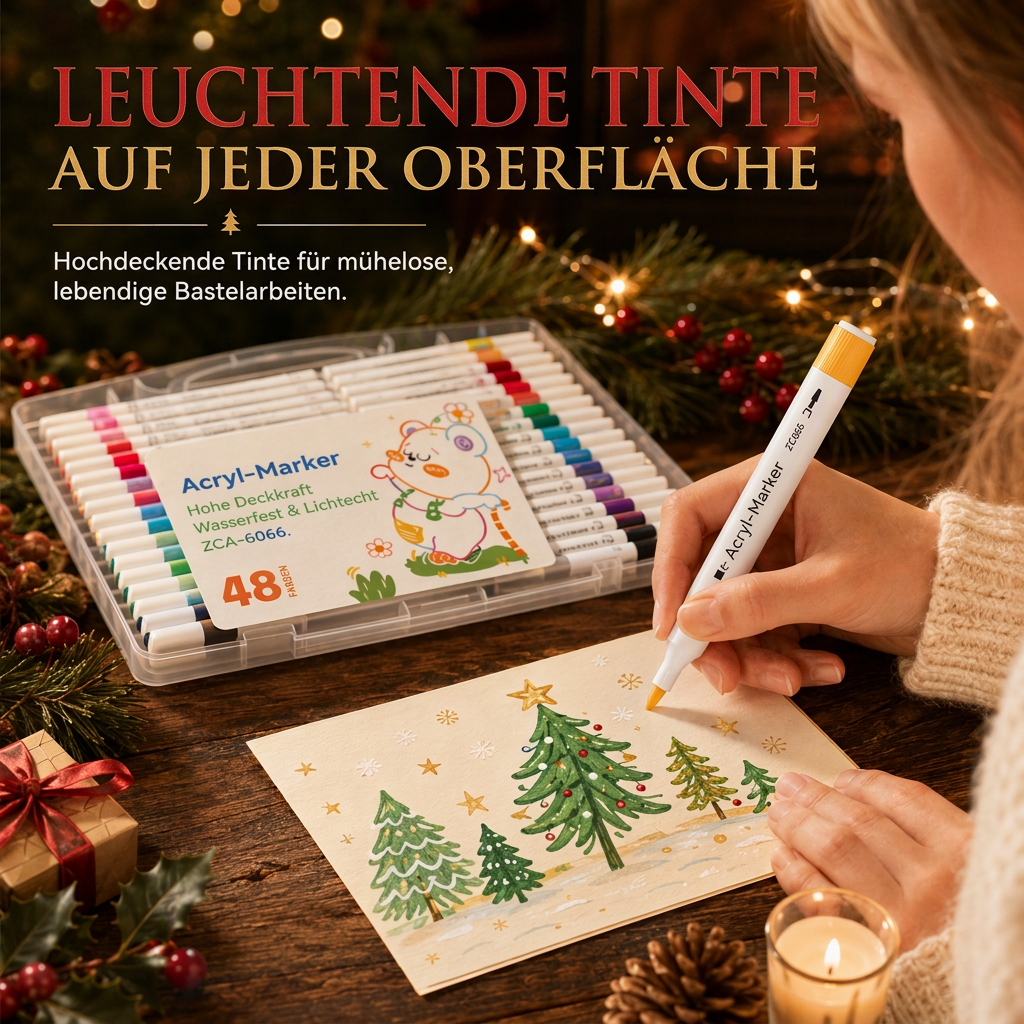 ⏳Begrenzte Zeit 50% Rabatt💥Acrylmarker-Stift-Set mit Aufbewahrungsetui zum Zeichnen
