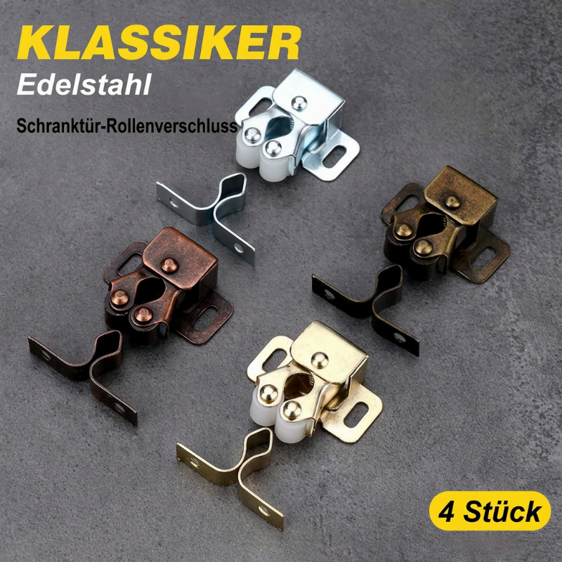⏳Begrenzte Zeit 50% Rabatt💥Leises & robustes klassisches Türschloss | Aus Edelstahl, ohne Zuschlagen für UK Wohnungen