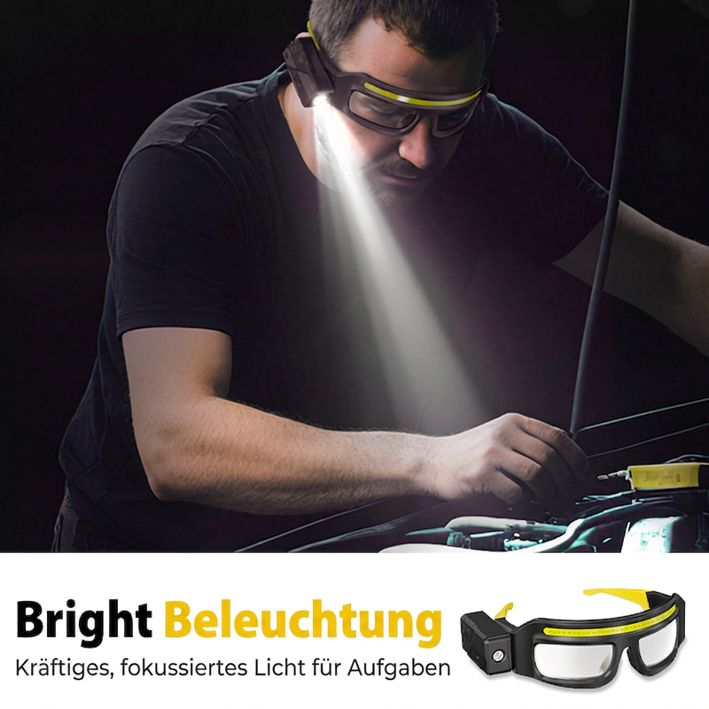 ⏳Begrenzte Zeit 50% Rabatt💥Freihändige LED-Arbeitslichtbrille