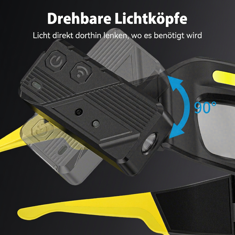 ⏳Begrenzte Zeit 50% Rabatt💥Freihändige LED-Arbeitslichtbrille