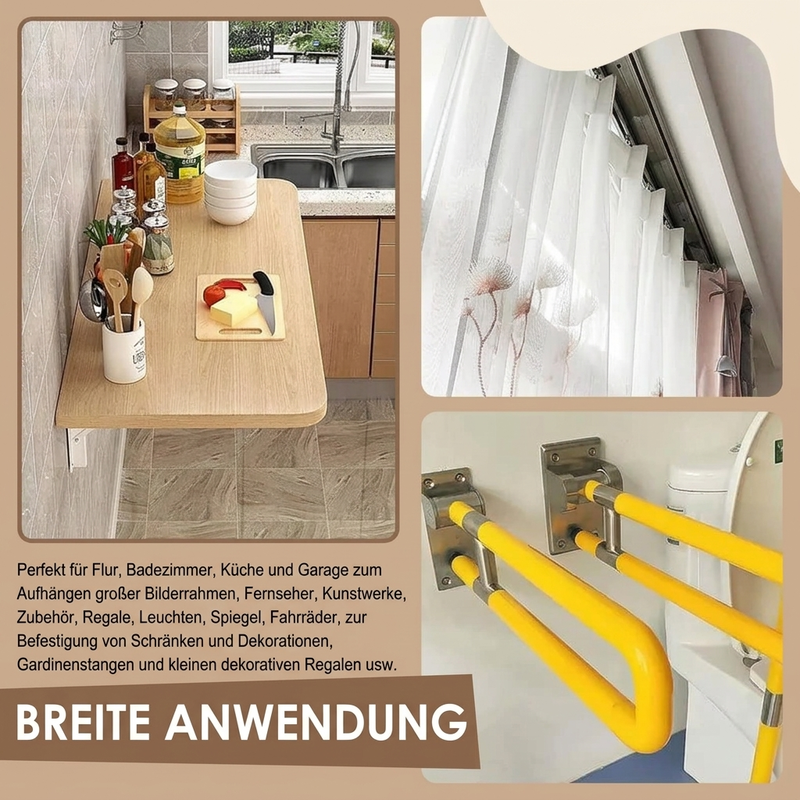 ⏳Begrenzte Zeit 50% Rabatt💥Selbstbohrende Trockenbau-Dübel mit Schrauben Set
