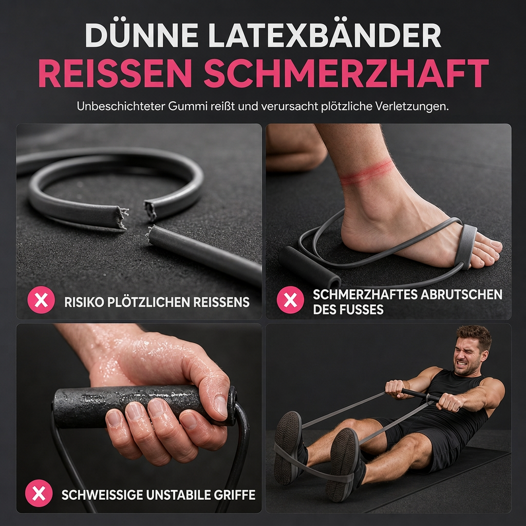⏳Begrenzte Zeit 50% Rabatt💥Pedal-Widerstandsband, 25 kg elastisches Zugseil für Heimfitness, Sit-Up-Hilfe und Beintraining