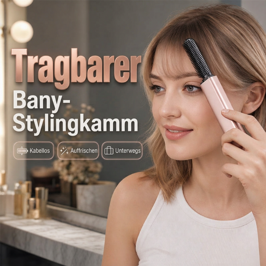⏳Begrenzte Zeit 50% Rabatt💥Tragbarer Bang Stylingkamm