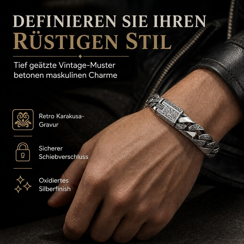 ⏳Begrenzte Zeit 50% Rabatt💥Punk-Arabisch anmutende, schlichte Ketten im koreanischen Stil – Geschenk für Paare und Freund