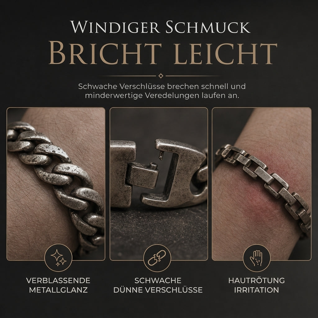 ⏳Begrenzte Zeit 50% Rabatt💥Punk-Arabisch anmutende, schlichte Ketten im koreanischen Stil – Geschenk für Paare und Freund