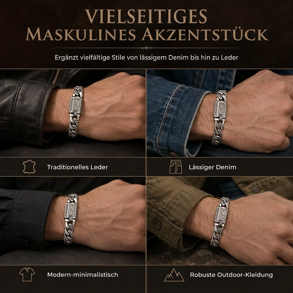 ⏳Begrenzte Zeit 50% Rabatt💥Punk-Arabisch anmutende, schlichte Ketten im koreanischen Stil – Geschenk für Paare und Freund