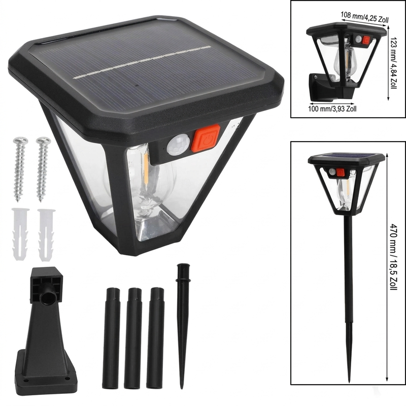 ⏳Begrenzte Zeit 50% Rabatt💥Solar Wandleuchten