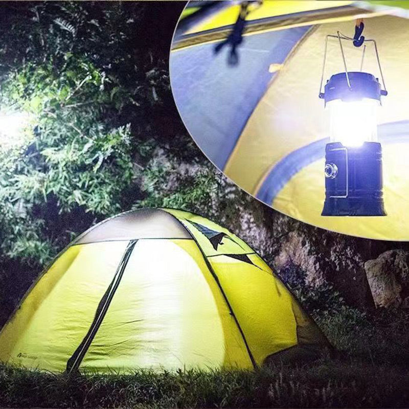 ⏳Begrenzte Zeit 50% Rabatt💥Solarbetriebene versenkbare Campingleuchte