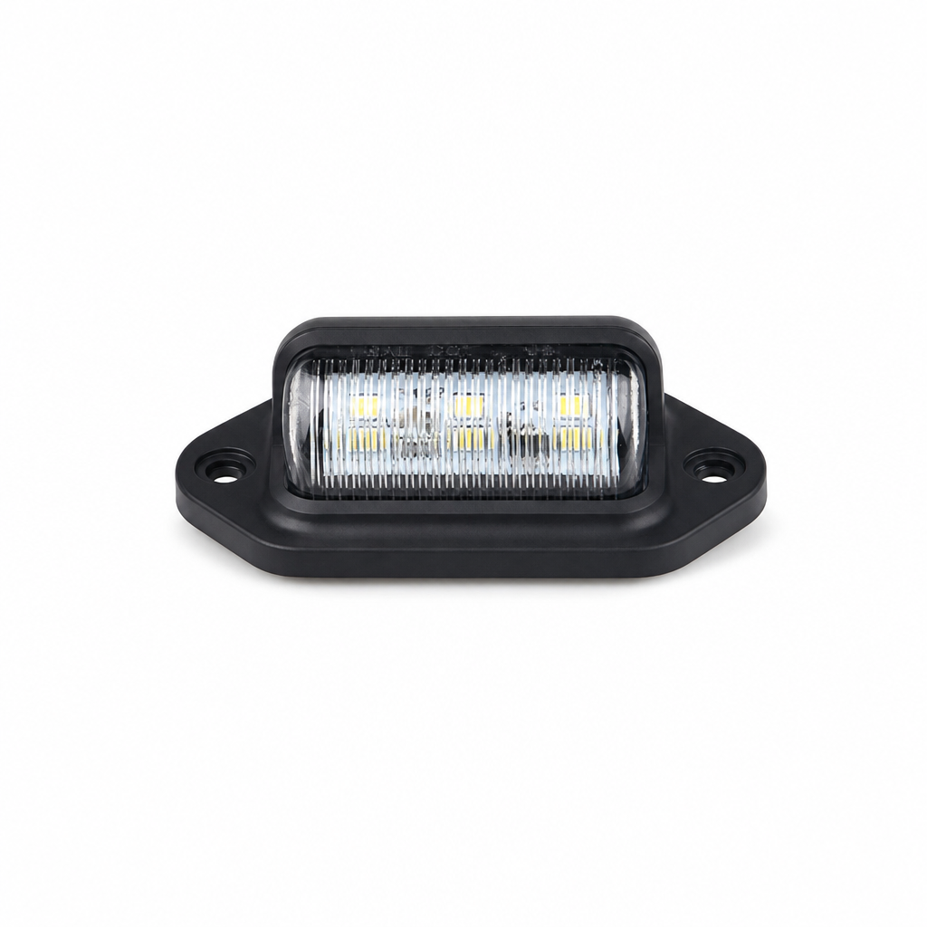 ⏳Begrenzte Zeit 50% Rabatt💥6-LED-Kennzeichenleuchte 12V 24V Universal-Weißsignalarmatur Arbeitsleuchte für Autos LKW Wohnmobile Anhänger
