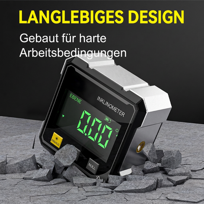 ⏳Begrenzte Zeit 50% Rabatt📐 4-seitige magnetische digitale Winkelmessgerät mit Laser