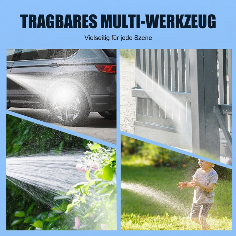 🎁 Begrenzte Zeit 50% Rabatt 🚗 Kabellose Hochdruckreiniger — Auto, Haus und Garten 💦