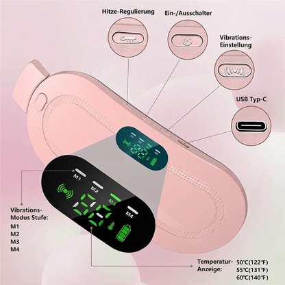 ⏳Begrenzte Zeit 50% Rabatt💥Kabelloses Menstruationsschmerzmassagegerät – Wärmefunktion, Vibrationen, unauffällig