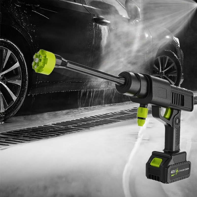 🎁 Begrenzte Zeit 50% Rabatt 🚗 Kabellose Hochdruckreiniger — Auto, Haus und Garten 💦
