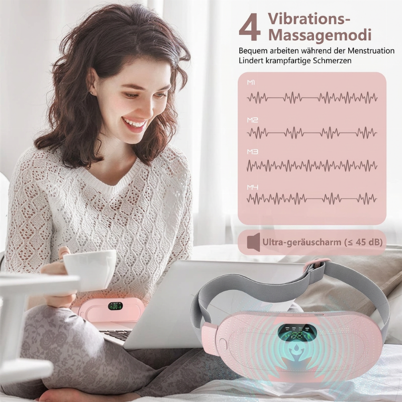⏳Begrenzte Zeit 50% Rabatt💥Kabelloses Menstruationsschmerzmassagegerät – Wärmefunktion, Vibrationen, unauffällig