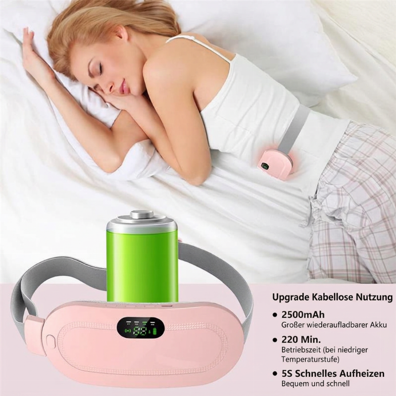 ⏳Begrenzte Zeit 50% Rabatt💥Kabelloses Menstruationsschmerzmassagegerät – Wärmefunktion, Vibrationen, unauffällig