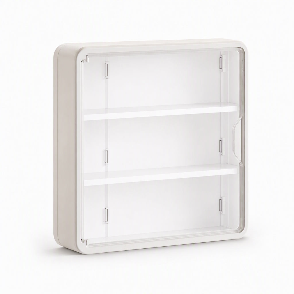 ✨ Begrenzte Zeit 50% Rabatt 📏 Wandmontierte, transparente Vitrine für Actionfiguren und Aufbewahrungsorganizer mit zwei Ablagen