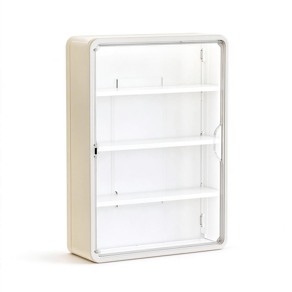 ✨ Begrenzte Zeit 50% Rabatt 📏 Wandmontierte, transparente Vitrine für Actionfiguren und Aufbewahrungsorganizer mit zwei Ablagen