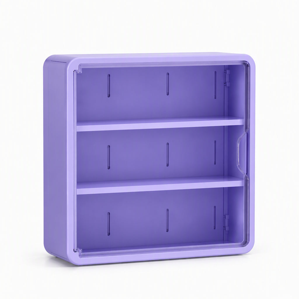 ✨ Begrenzte Zeit 50% Rabatt 📏 Wandmontierte, transparente Vitrine für Actionfiguren und Aufbewahrungsorganizer mit zwei Ablagen