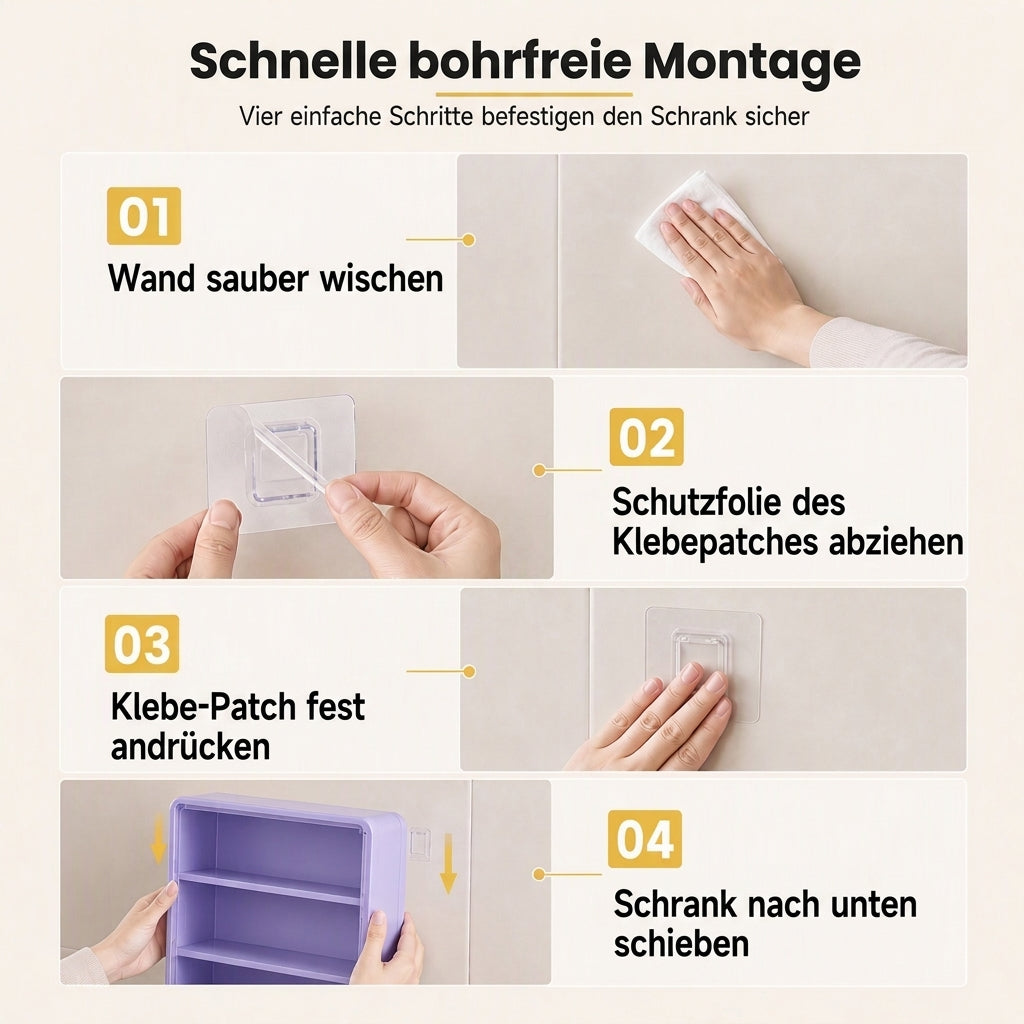 ✨ Begrenzte Zeit 50% Rabatt 📏 Wandmontierte, transparente Vitrine für Actionfiguren und Aufbewahrungsorganizer mit zwei Ablagen