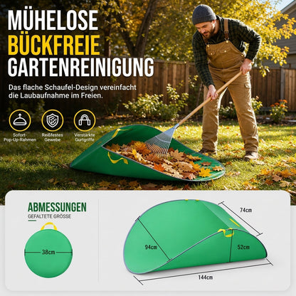 💪 Begrenzte Zeit 50% Rabatt 🍂 Tragbarer Pop-up-Laubsammler und wiederverwendbarer Gartenabfallsack