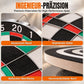 🏠 Begrenzte Zeit 50% Rabatt 🎯 Zweiseitige Dartscheibe mit Steel-Tip-Darts