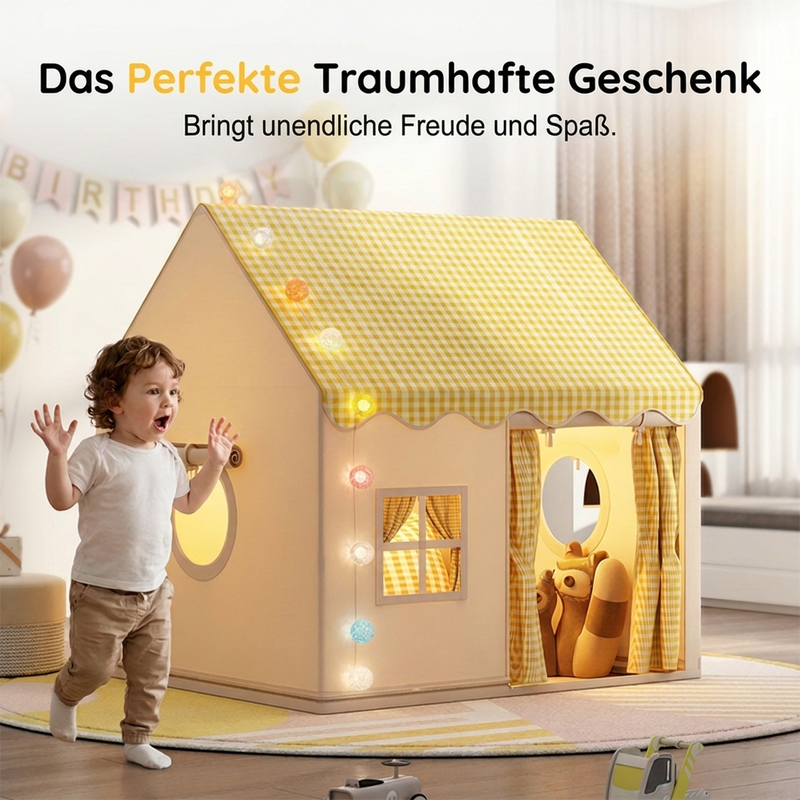 🎨 Begrenzte Zeit 50% Rabatt 🏡Traum-Spielzelt für Kinder