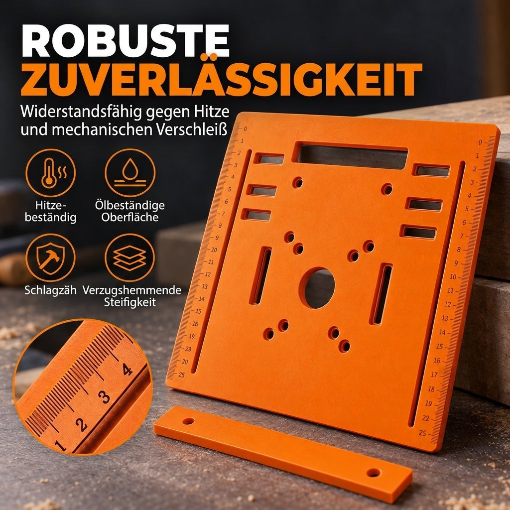 🔧 Begrenzte Zeit 50% Rabatt 📏 Hobel Basisplatte aus Bakelit für Holzarbeitsmaschine