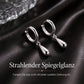 ✨ Begrenzte Zeit 50% Rabatt 💧 Minimalistische Wasser-Tropfen Kreis-Hoop-Ohrringe für Damen Elegante Huggie-Ohrringe 1 Paar