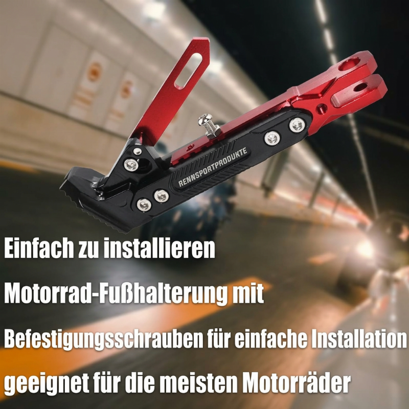 🏍️ Begrenzte Zeit 50% Rabatt 🔒 Universell einstellbarer Ständer für Motorräder