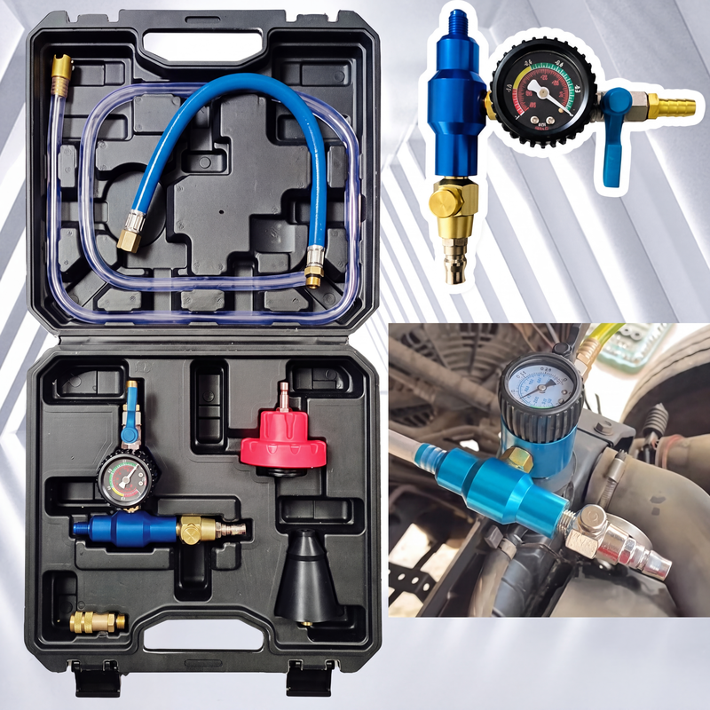 🔧 Begrenzte Zeit 50% Rabatt ⚡ Automotive Vakuum-Nachfüllwerkzeug-Set für Kühlmittel