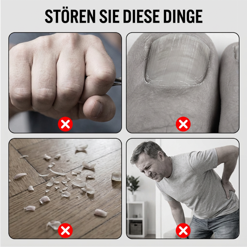 ✂️ Begrenzte Zeit 50% Rabatt 💪 Spritzwassergeschützter Nagelknipser aus Edelstahl