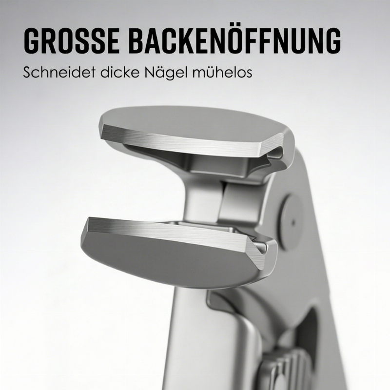 ✂️ Begrenzte Zeit 50% Rabatt 💪 Spritzwassergeschützter Nagelknipser aus Edelstahl