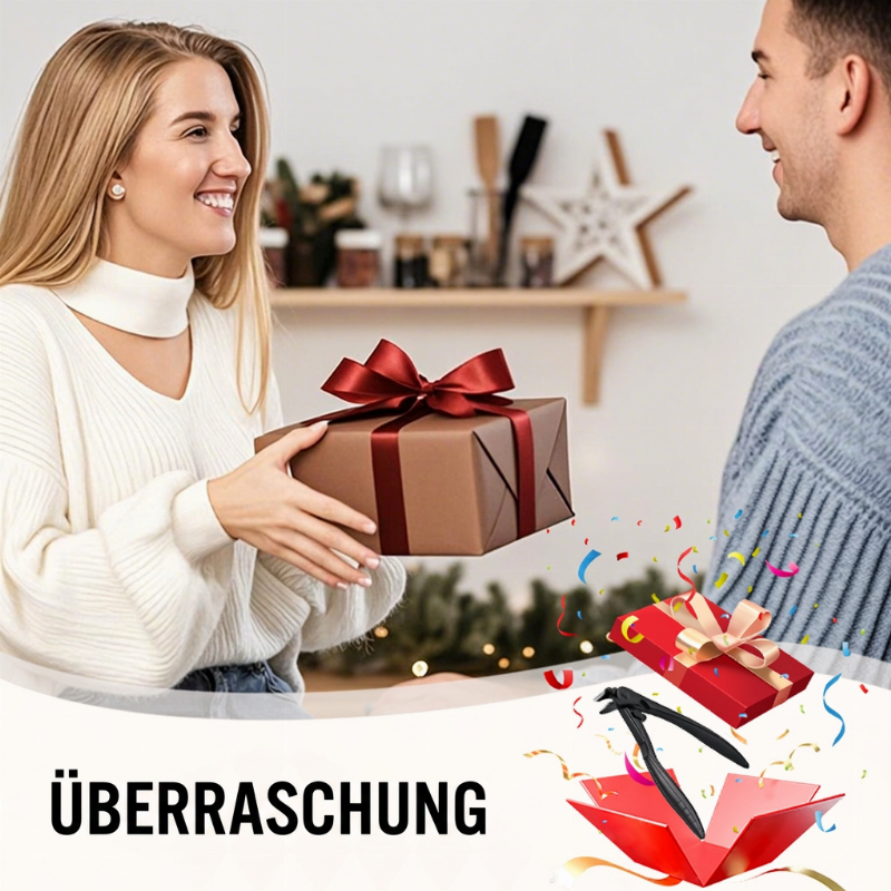 ✂️ Begrenzte Zeit 50% Rabatt 💪 Spritzwassergeschützter Nagelknipser aus Edelstahl
