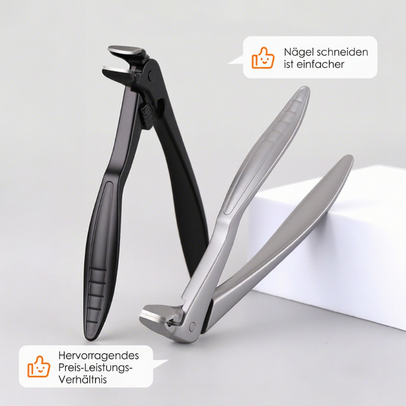 ✂️ Begrenzte Zeit 50% Rabatt 💪 Spritzwassergeschützter Nagelknipser aus Edelstahl