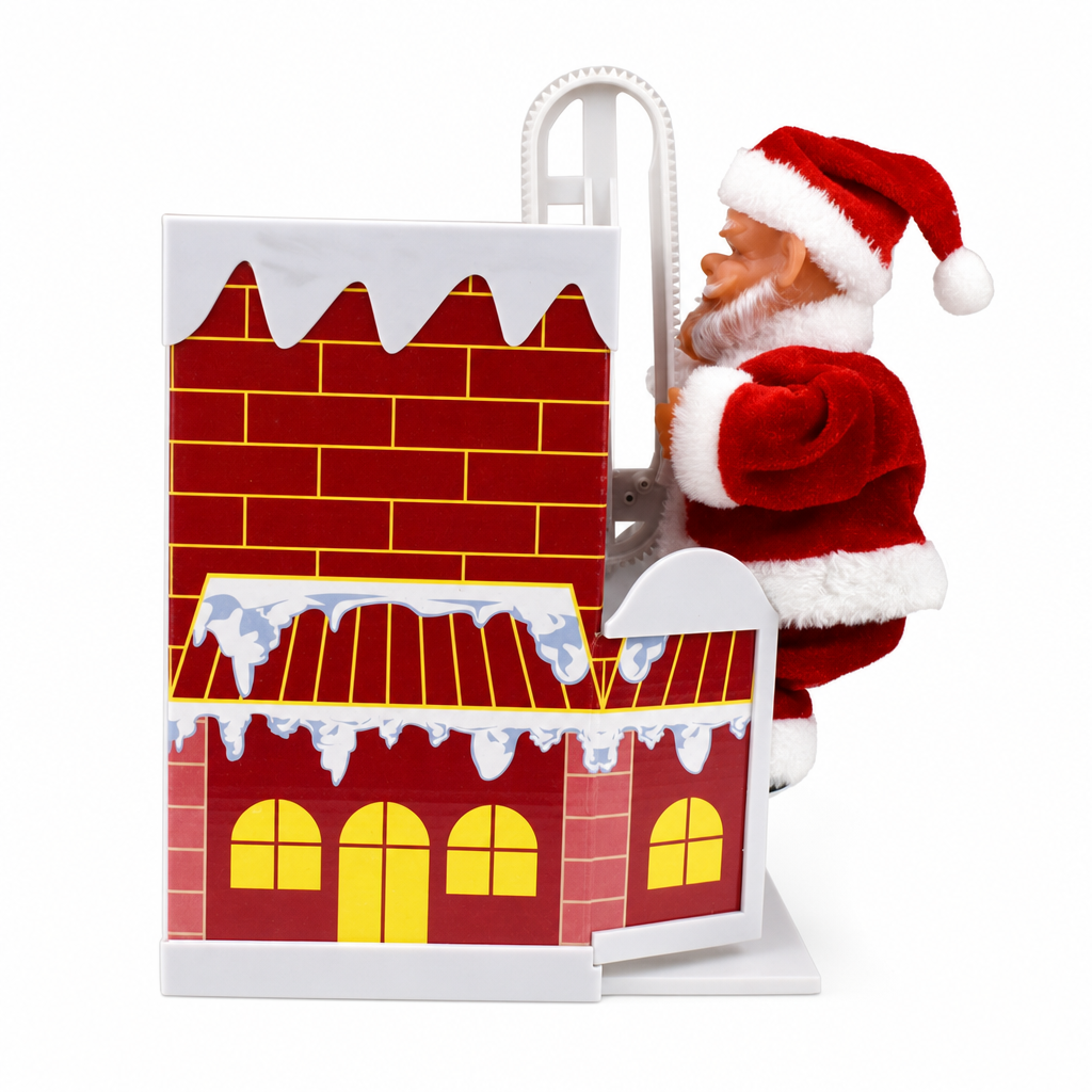 🎶 Begrenzte Zeit 50% Rabatt 🎅 Elektrischer Weihnachtsmann Spielzeug mit Musik, animiertes Tanz- und Wackelfigur, für Weihnachten und als Geschenk