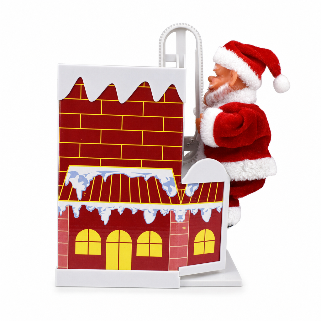 🎶 Begrenzte Zeit 50% Rabatt 🎅 Elektrischer Weihnachtsmann Spielzeug mit Musik, animiertes Tanz- und Wackelfigur, für Weihnachten und als Geschenk