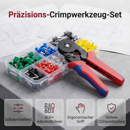 🛠️ Begrenzte Zeit 50% Rabatt ⚡ Quick Crimp Aderendhülsen-Crimpwerkzeug-Set