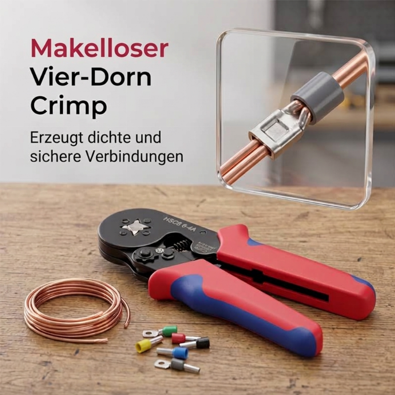 🛠️ Begrenzte Zeit 50% Rabatt ⚡ Quick Crimp Aderendhülsen-Crimpwerkzeug-Set