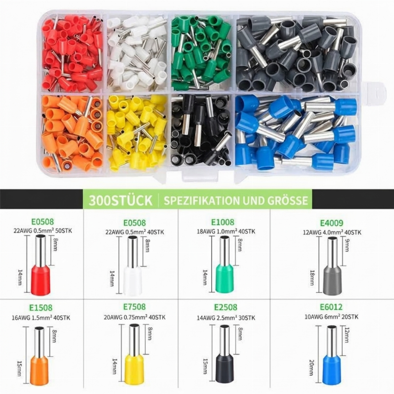 🛠️ Begrenzte Zeit 50% Rabatt ⚡ Quick Crimp Aderendhülsen-Crimpwerkzeug-Set