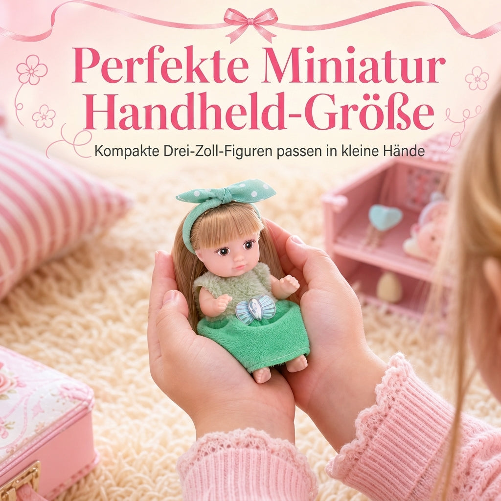 👑 Begrenzte Zeit 50% Rabatt 🎀 Realistisches Spielset mit Mädchenpuppe